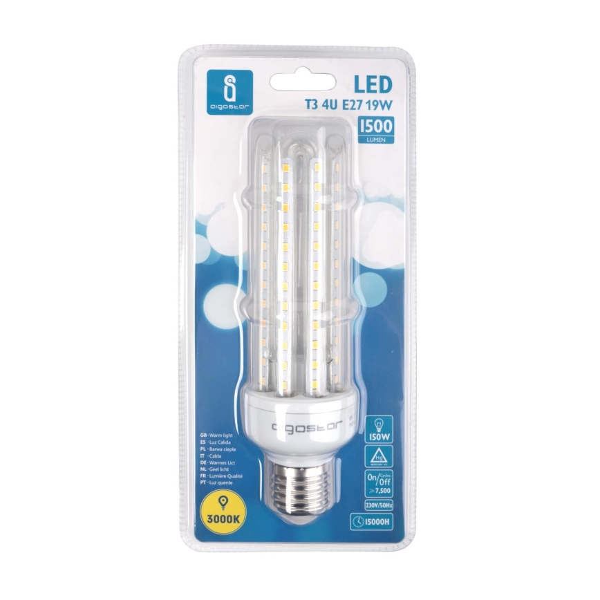 Lampadina LED E27/19W/230V 3000K - Aigostar