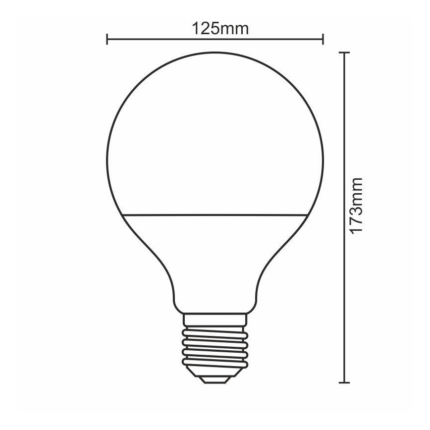 Lampadina LED E27/20W/165-265V 3000K
