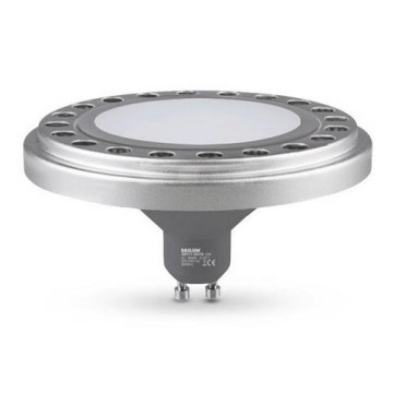 Lampadina LED ECOLINE AR111 GU10/12W/230V 3000K 120° argento - Brilagi