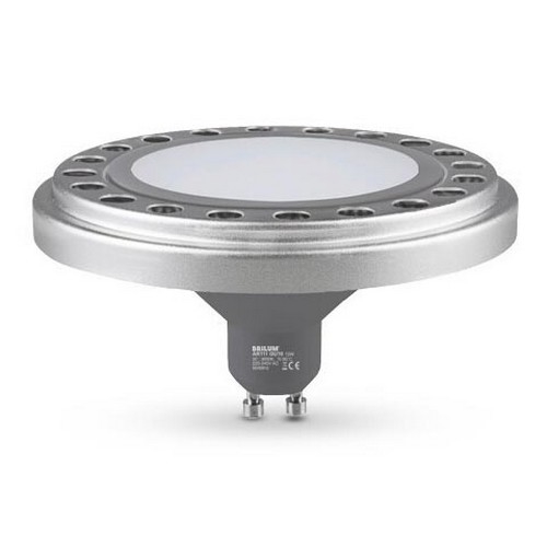Lampadina LED ECOLINE AR111 GU10/12W/230V 3000K 120° argento - Brilagi