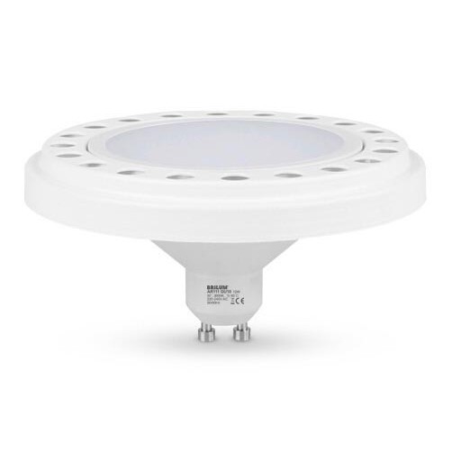 Lampadina LED ECOLINE AR111 GU10/12W/230V 3000K 120° bianco - Brilagi