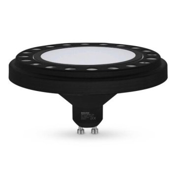 Lampadina LED ECOLINE AR111 GU10/12W/230V 4000K 120° nero - Brilagi