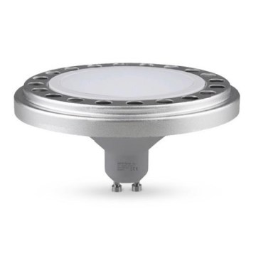 Lampadina LED ECOLINE AR111 GU10/15W/230V 3000K 120° argento - Brilagi