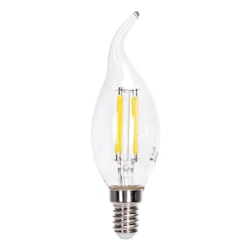 Lampadina LED FILAMENT C35 E14/4W/230V 6500K - Aigostar