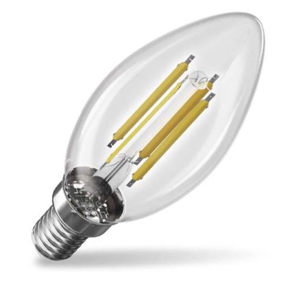 Lampadina LED FILAMENT E14/3,8W/230V 2700K Classe energetica A