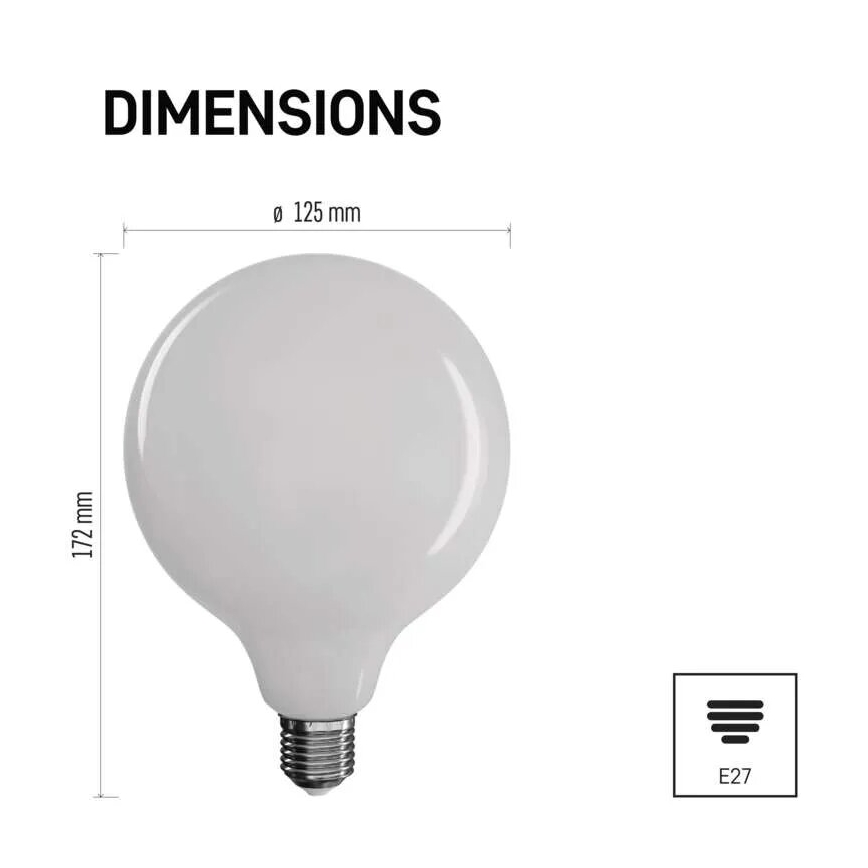 Lampadina LED FILAMENT E27/18W/230V 2700K
