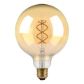 Lampadina LED FILAMENT G125 E27/5W/230V 1800K