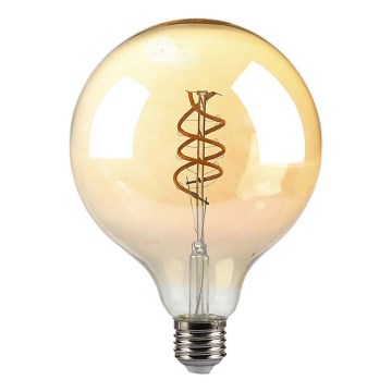 Lampadina LED FILAMENT G125 E27/6W/230V 1800K