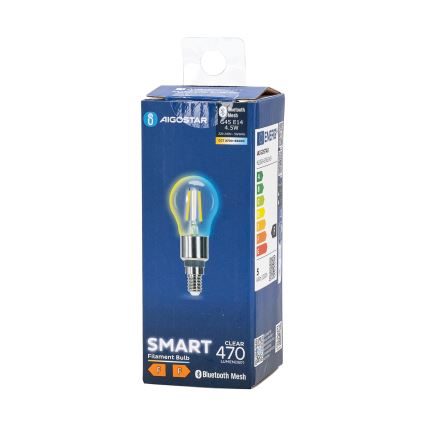 Lampadina LED dimmerabile FILAMENT MESH Smart G45 E14/4,5W/230V 2700-6500K - Aigostar
