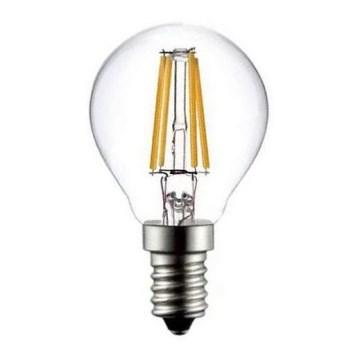 Lampadina LED FILAMENT G45 E14/4W/230V 3000K