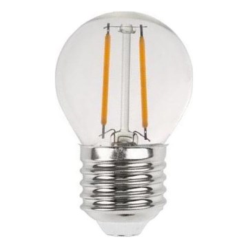 Lampadina LED FILAMENT G45 E27/2W/230V 3000K
