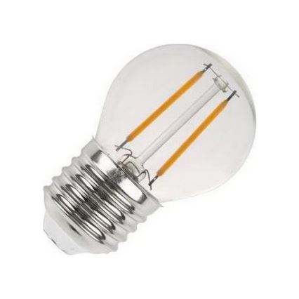 Lampadina LED FILAMENT G45 E27/2W/230V 3000K