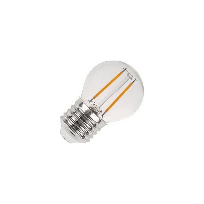 Lampadina LED FILAMENT G45 E27/2W/230V 3000K