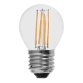 Lampadina LED FILAMENT G45 E27/6W/230V 3000K