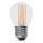 Lampadina LED FILAMENT G45 E27/6W/230V 3000K