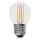 Lampadina LED FILAMENT G45 E27/6W/230V 4000K