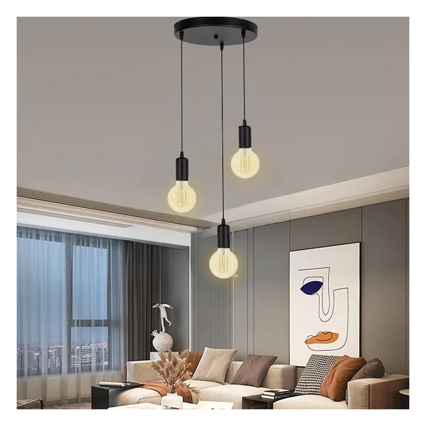 Lampadina LED WHITE FILAMENT G95 E27/13W/230V 3000K