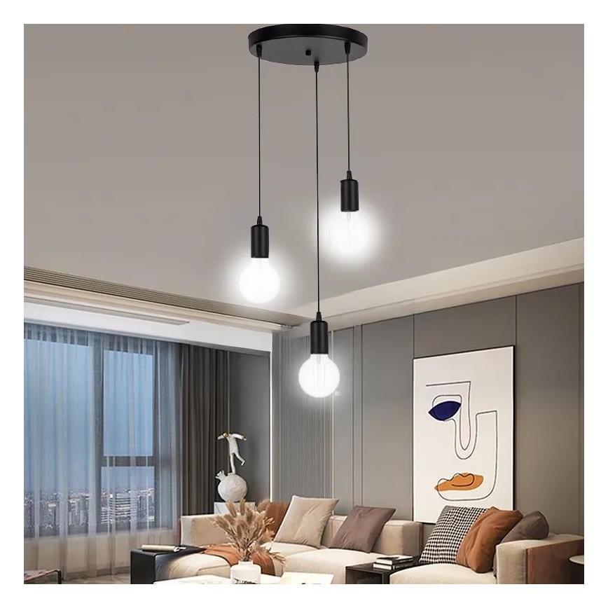 Lampadina LED WHITE FILAMENT G95 E27/13W/230V 4000K