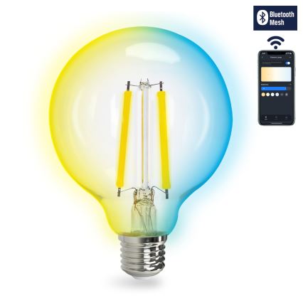 Lampadina LED dimmerabile FILAMENT MESH Smart G95 E27/6W/230V 2700-6500K - Aigostar