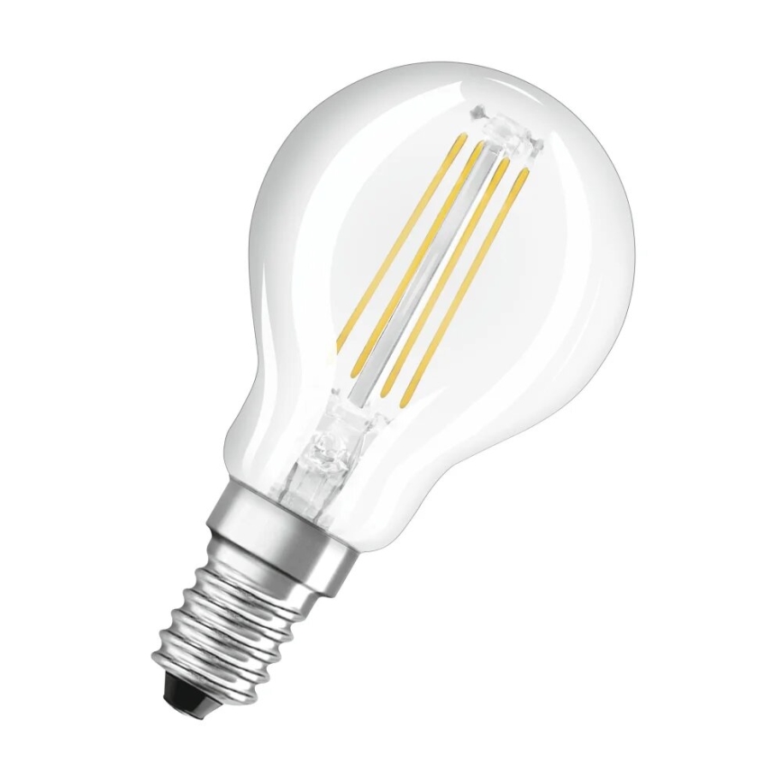 Lampadina LED FILAMENT P40 E14/4W/230V 2700K - Osram