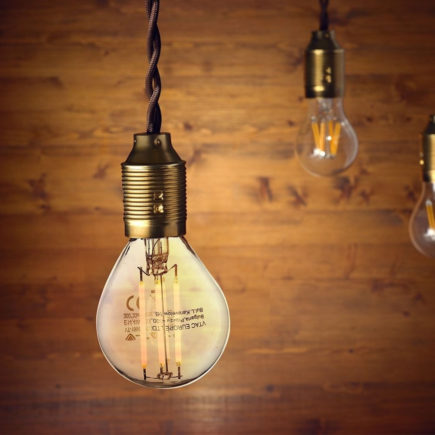 Lampadina LED FILAMENT P45 E14/4W/230V 4000K