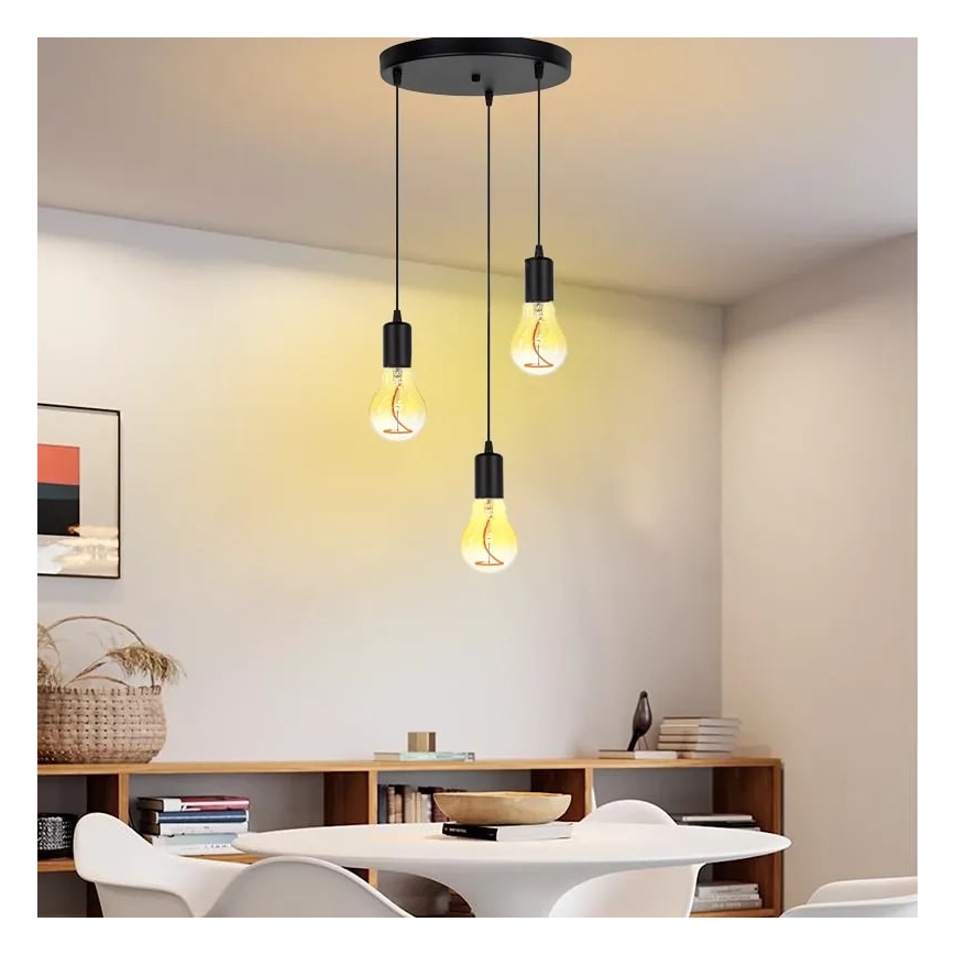 Lampadina LED FILAMENT SHAPE A60 E27/4W/230V 1800K giallo