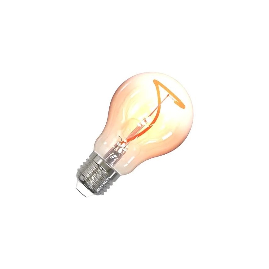 Lampadina LED FILAMENT SHAPE A60 E27/4W/230V 1800K marrone