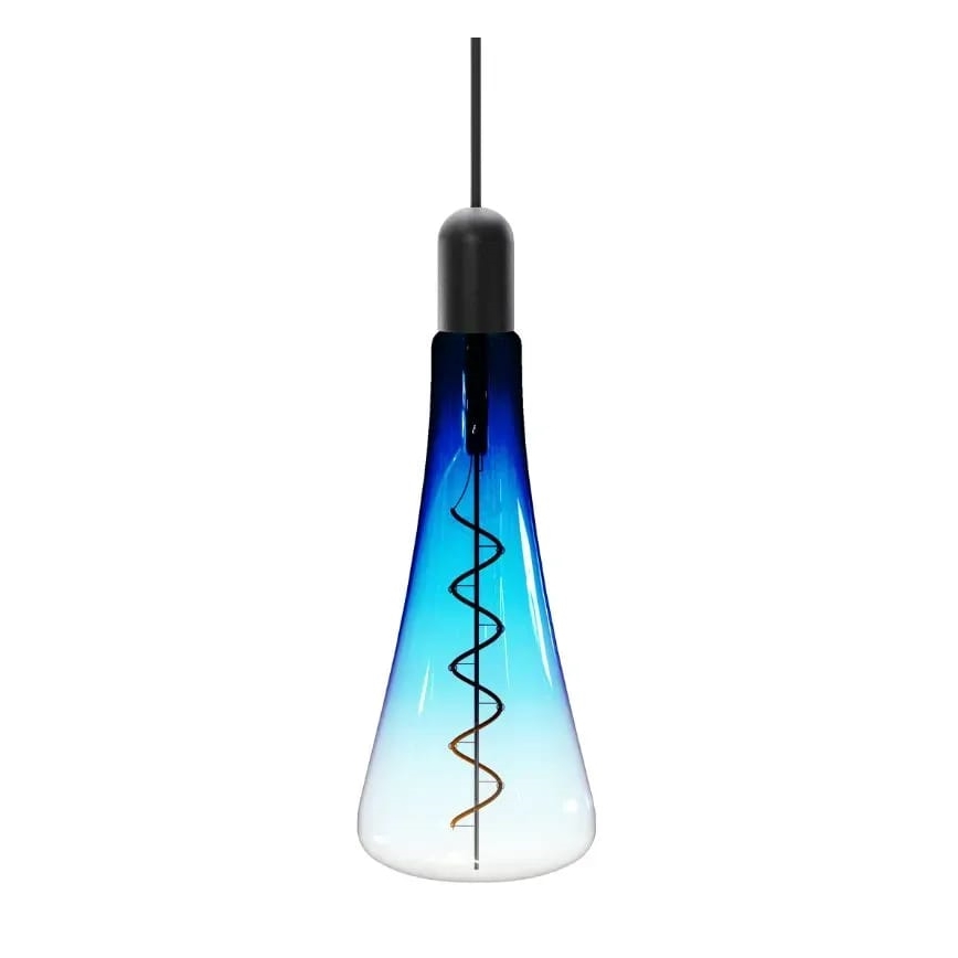 Lampadina LED FILAMENT SHAPE T110 E27/5W/230V 1800K blu