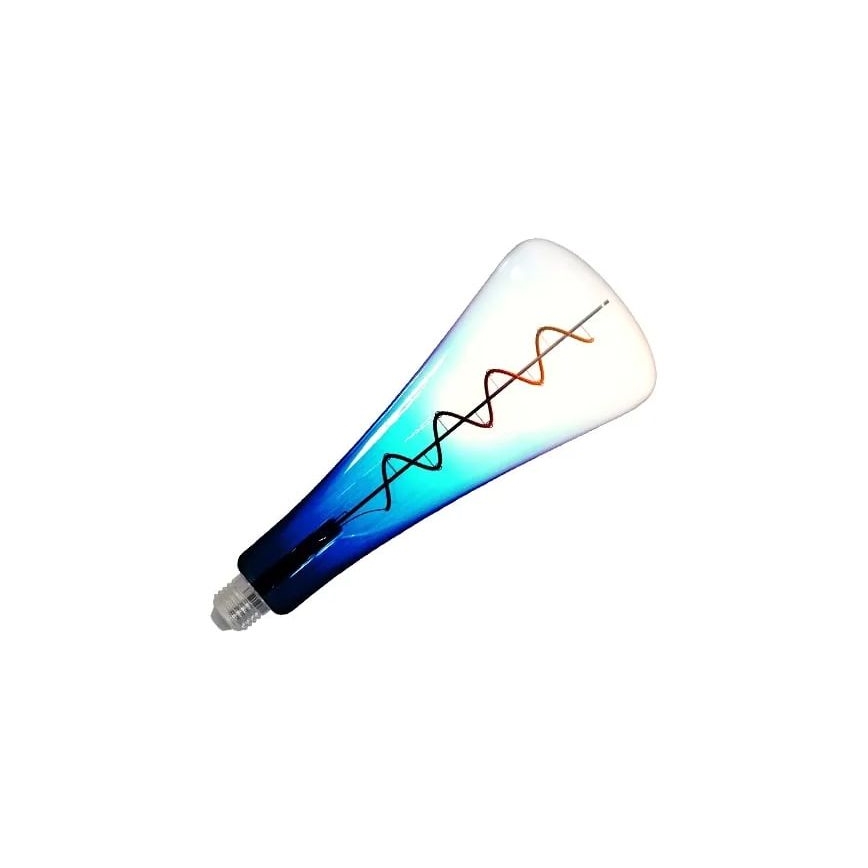 Lampadina LED FILAMENT SHAPE T110 E27/5W/230V 1800K blu