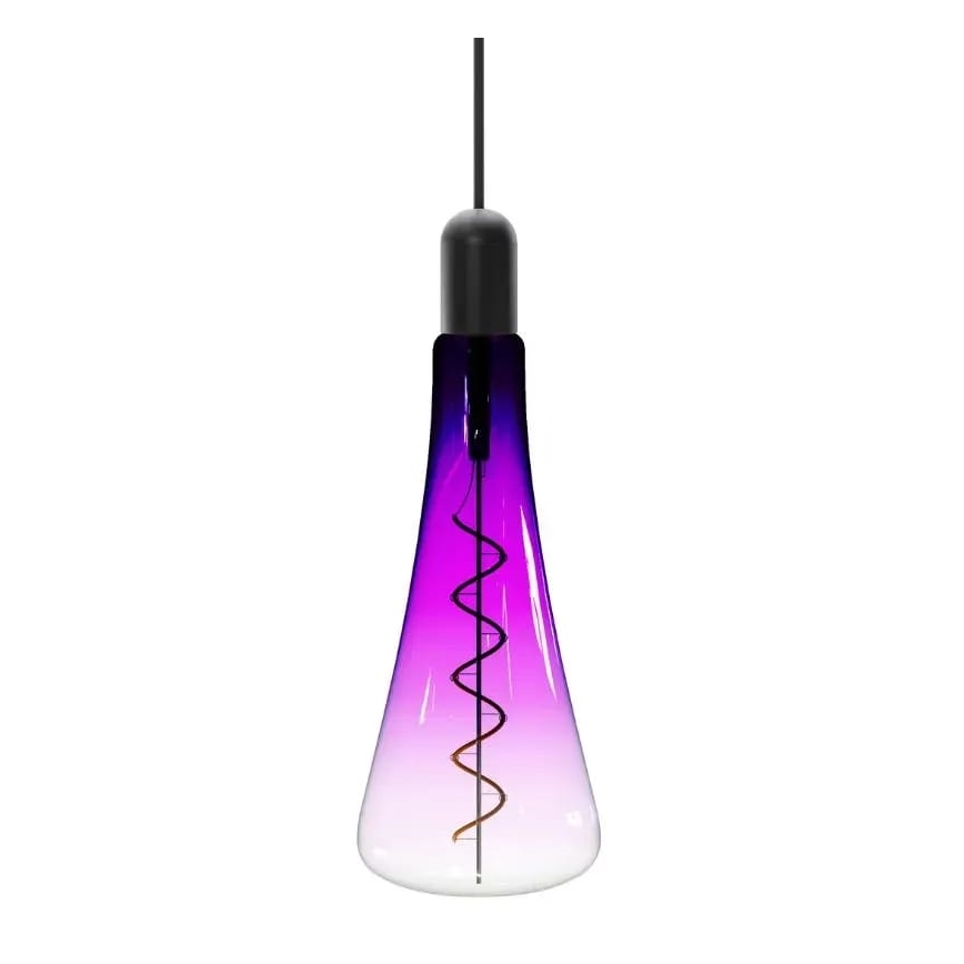 Lampadina LED FILAMENT SHAPE T110 E27/5W/230V 1800K viola