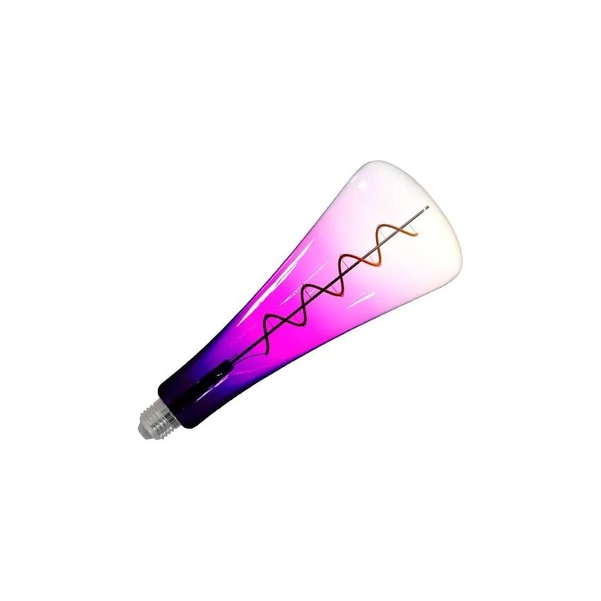 Lampadina LED FILAMENT SHAPE T110 E27/5W/230V 1800K viola