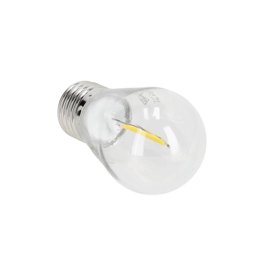 Lampadina LED FILAMENT ST45 E27/1W/230V 2700K