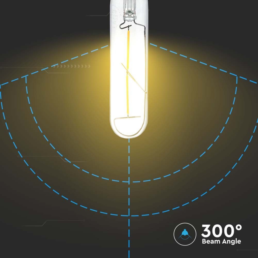 Lampadina LED FILAMENT T30 E27/2W/230V 3000K