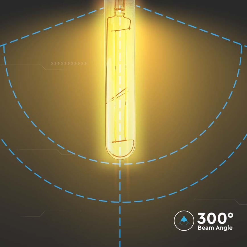 Lampadina LED FILAMENT T30 E27/6W/230V 2200K