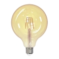 Lampadina LED FILAMENT VINTAGE G125 E27/4W/230V 2000K