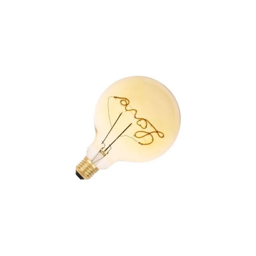 Lampadina LED FILAMENT VINTAGE LOVE G125 E27/2W/230V 2000K