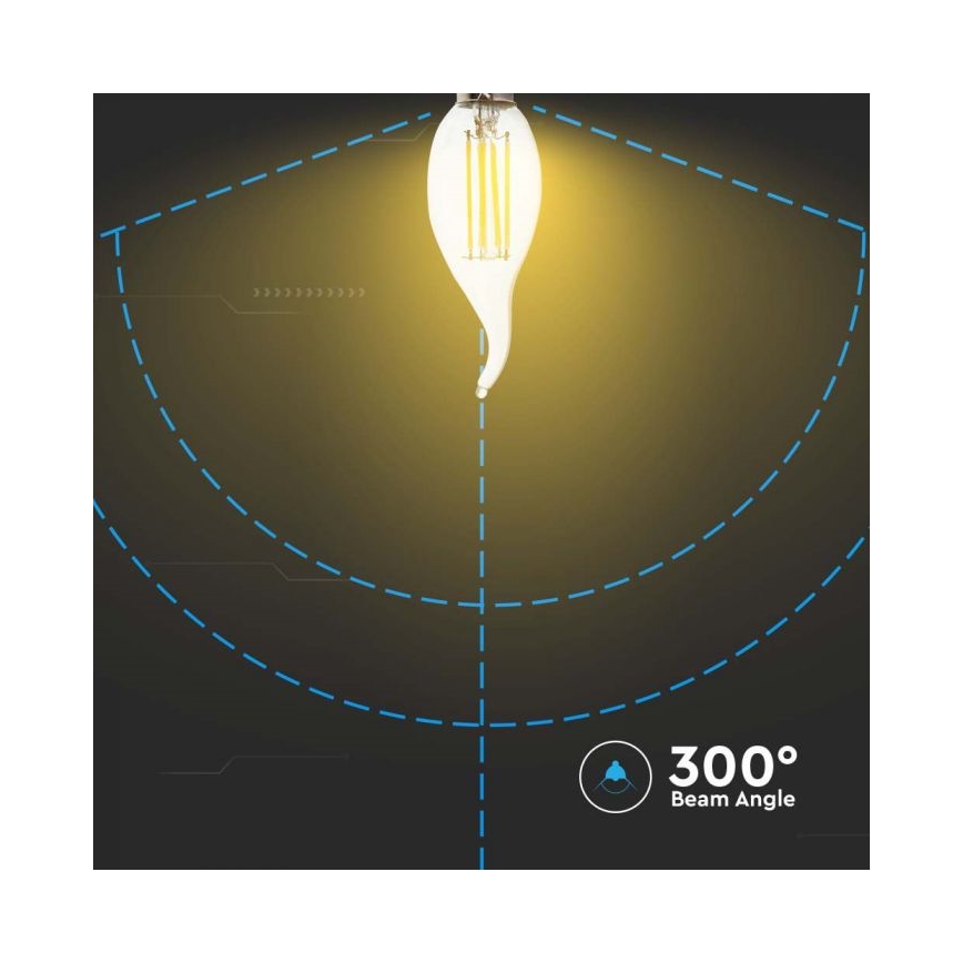 Lampadina LED Filamento E14/4W/230V 4000K