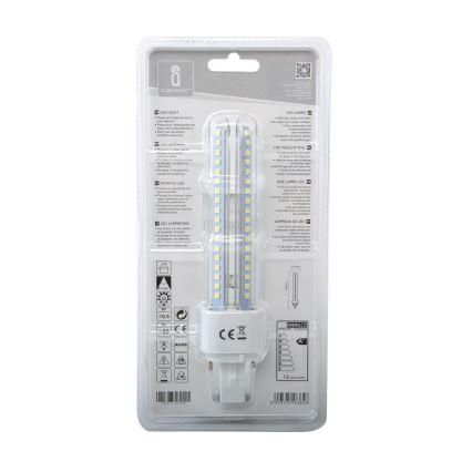 Lampadina LED G24D-3/12W/230V 6500K - Aigostar