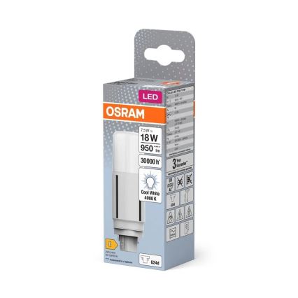 Lampadina LED G24d/7,5W/230V 4000K - Osram