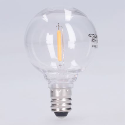 Lampadina LED G40 E12/0,6W/24V 3000K - Brilagi