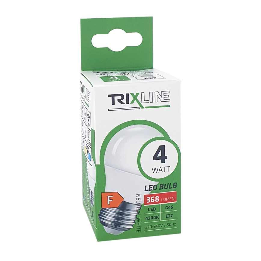 Lampadina LED G45 E27/4W/230V 4200K
