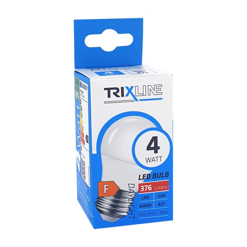 Lampadina LED G45 E27/4W/230V 6500K