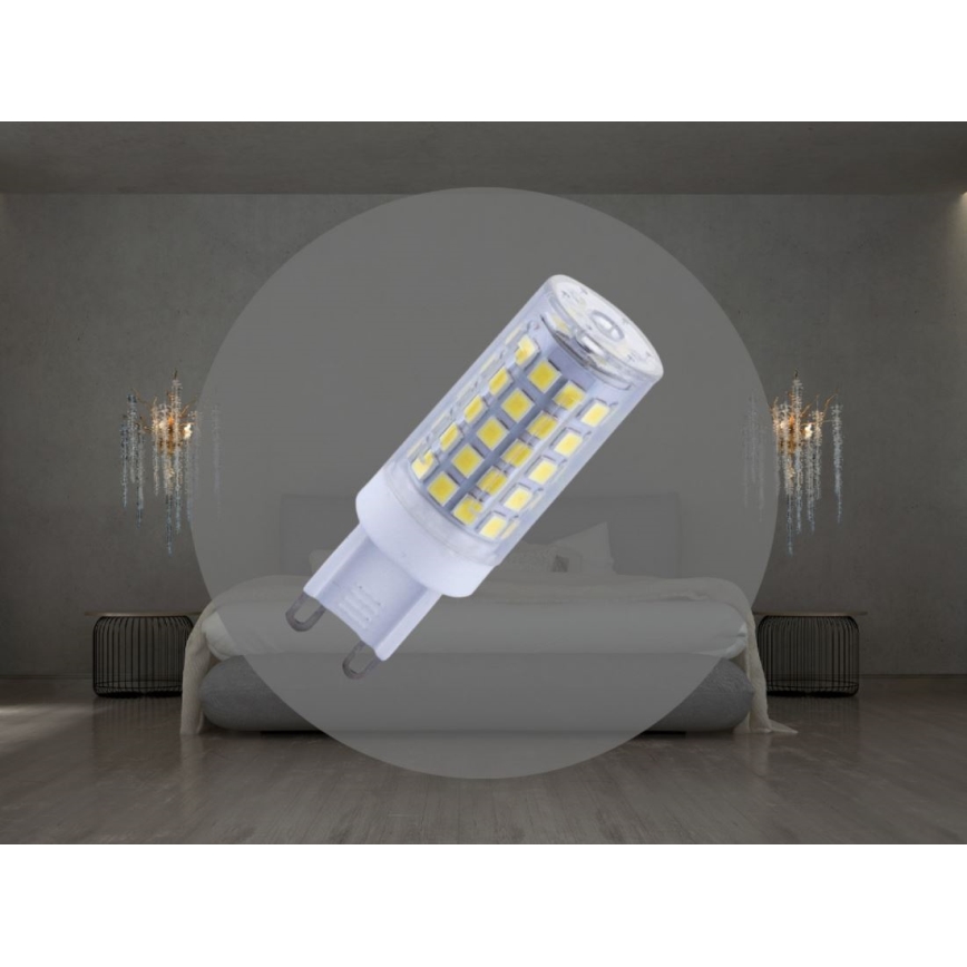 Lampadina LED G9/4,6W/230V 2800K