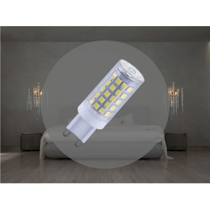 Lampadina LED G9/4,6W/230V 4000K