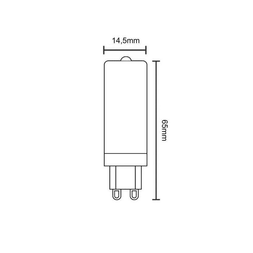 Lampadina LED G9/4W/230V 2800K