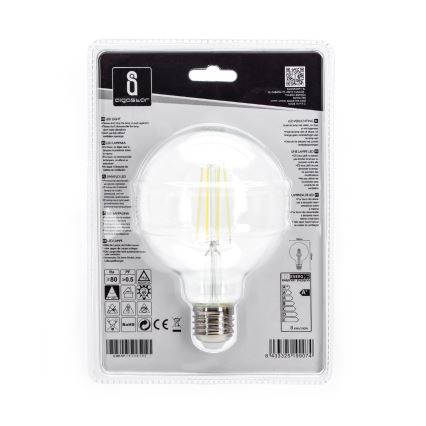 Lampadina LED G95 E27/8W/230V 6500K - Aigostar