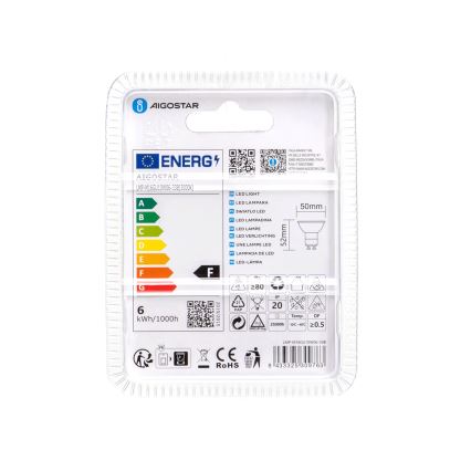 Lampadina LED GU10/6W/230V 3000K - Aigostar
