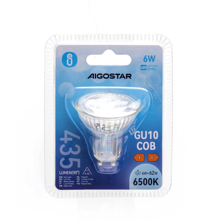 Lampadina LED GU10/6W/230V 6500K - Aigostar