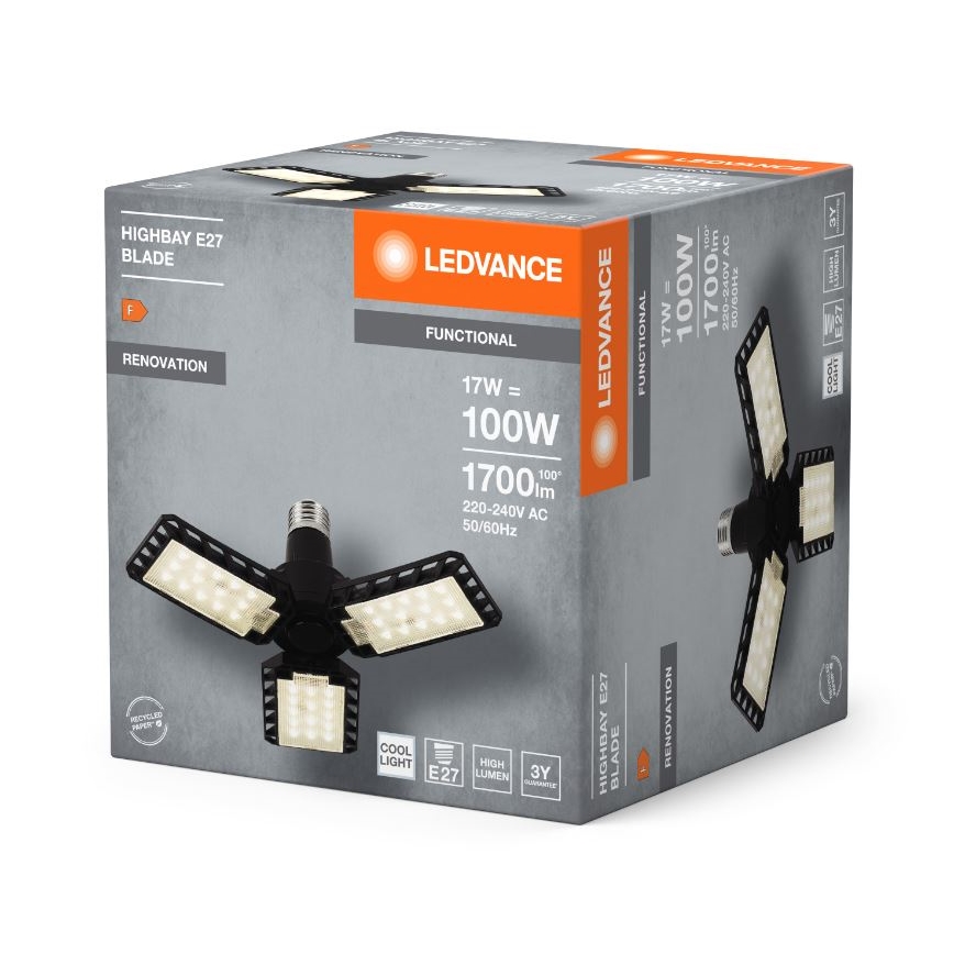 Lampadina LED HIGHBAY E27/17W/230V 4000K - Ledvance