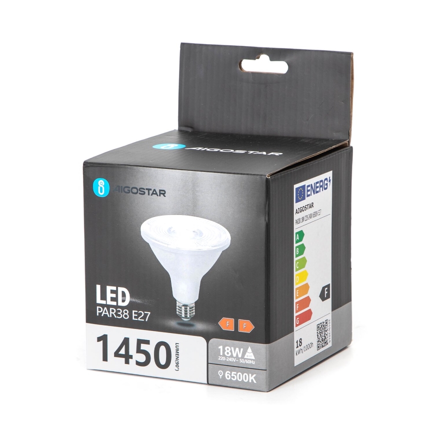 Lampadina LED PAR38 E27/18W/230V 6500K - Aigostar